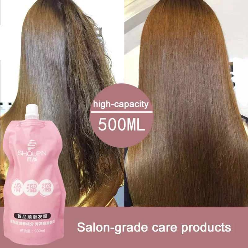 Máscara profissional do cabelo da queratina, reparo 5 segundos, tratamento cres